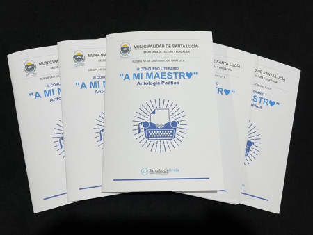 La Secretaría de Cultura y Educación, se realizará la entrega de certificados a los participantes y premios a los ganadores de la 3ra. Edición del Concurso Literario “A mi maestro”